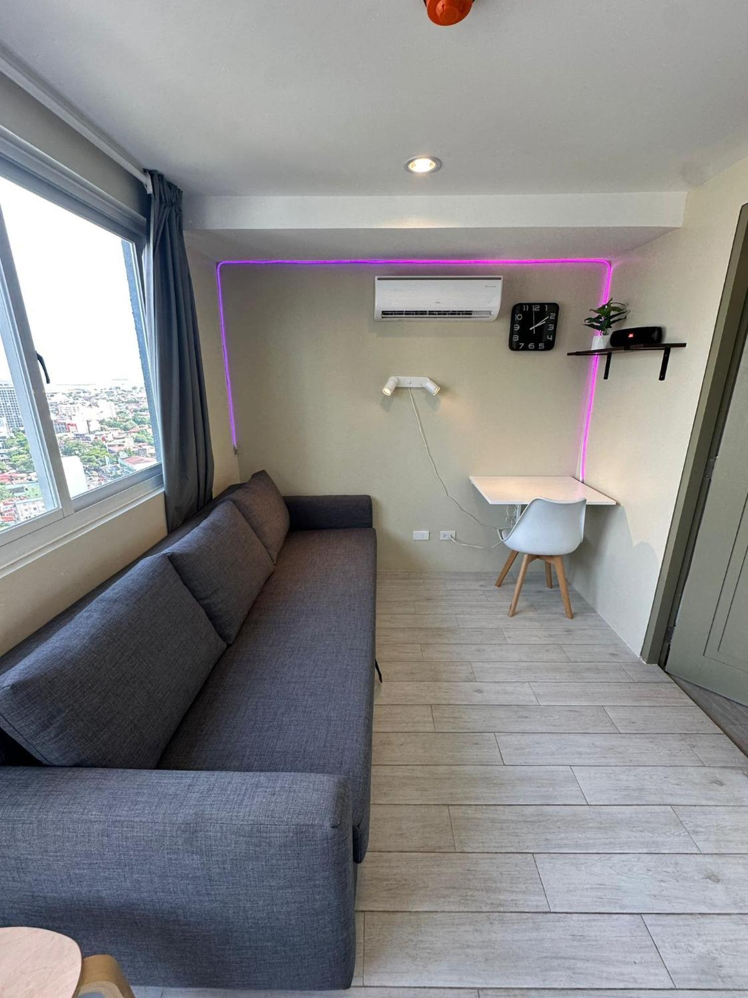 Modern & Comfy Studio - Steps From Ayala Mall, Cebu City Eksteriør billede