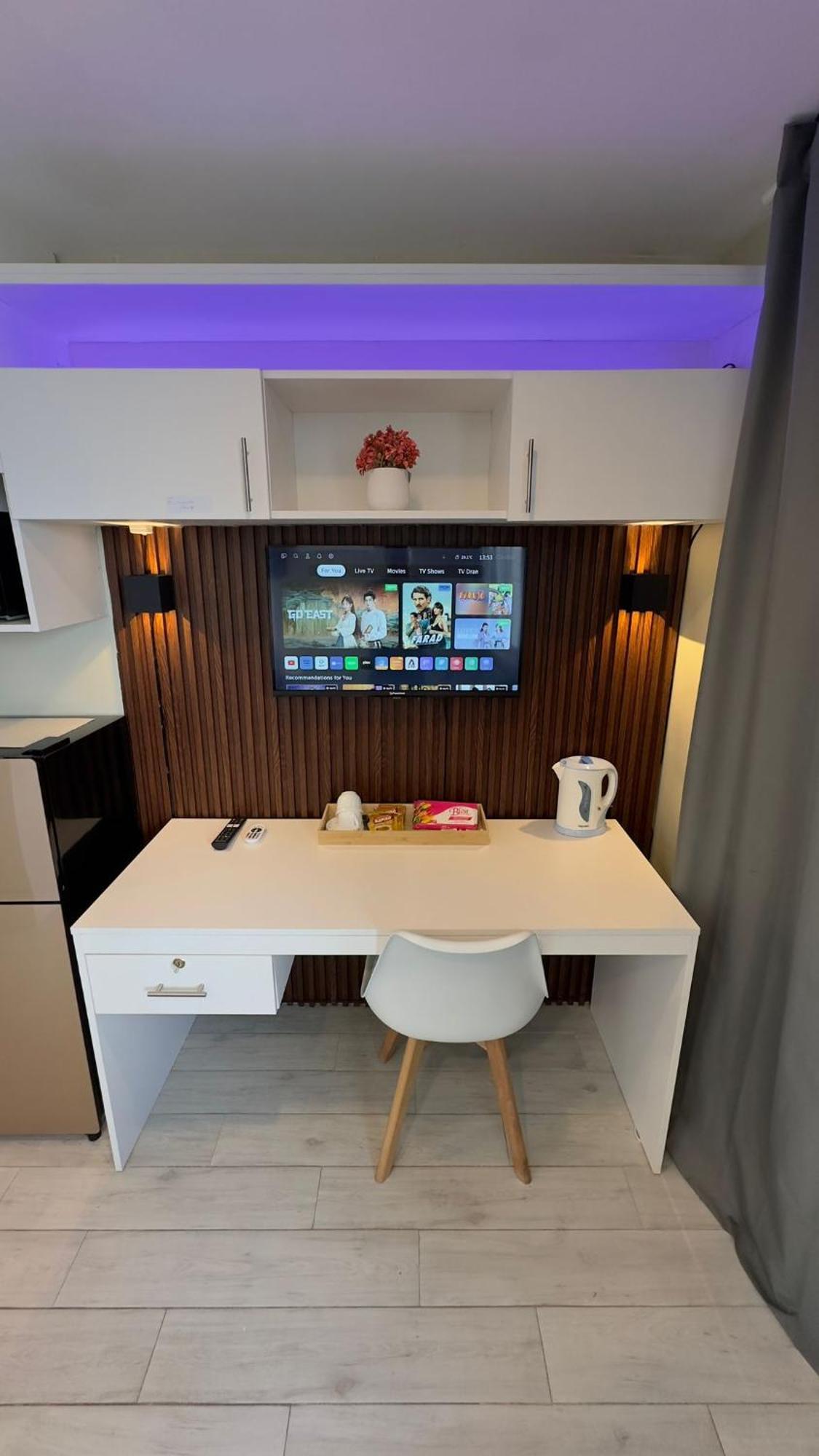 Modern & Comfy Studio - Steps From Ayala Mall, Cebu City Eksteriør billede